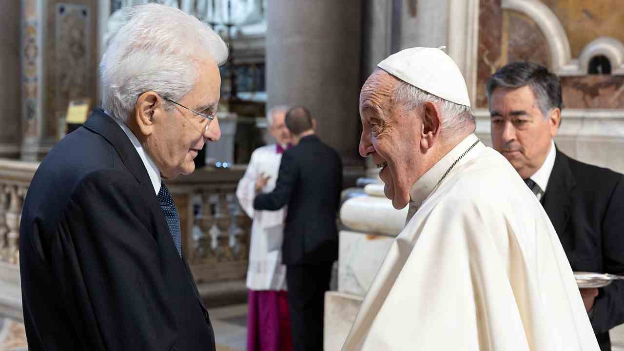 Santi papa Francesco Mattarella canonizzazione