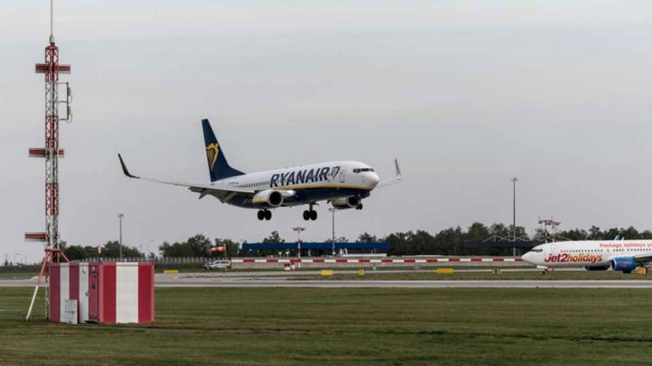 Ryanair via i check-in