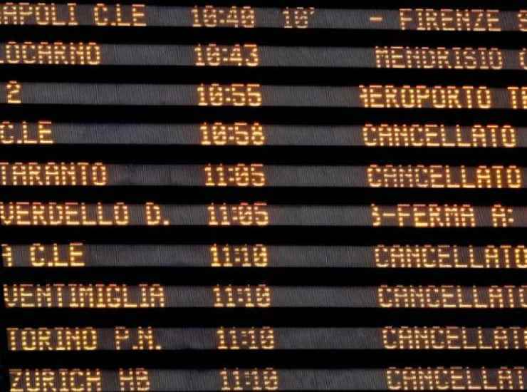 Sciopero treni Italia 2024 