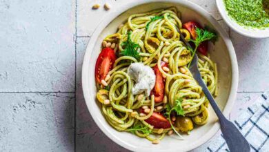 Ricetta spaghetti cremosi tricolore