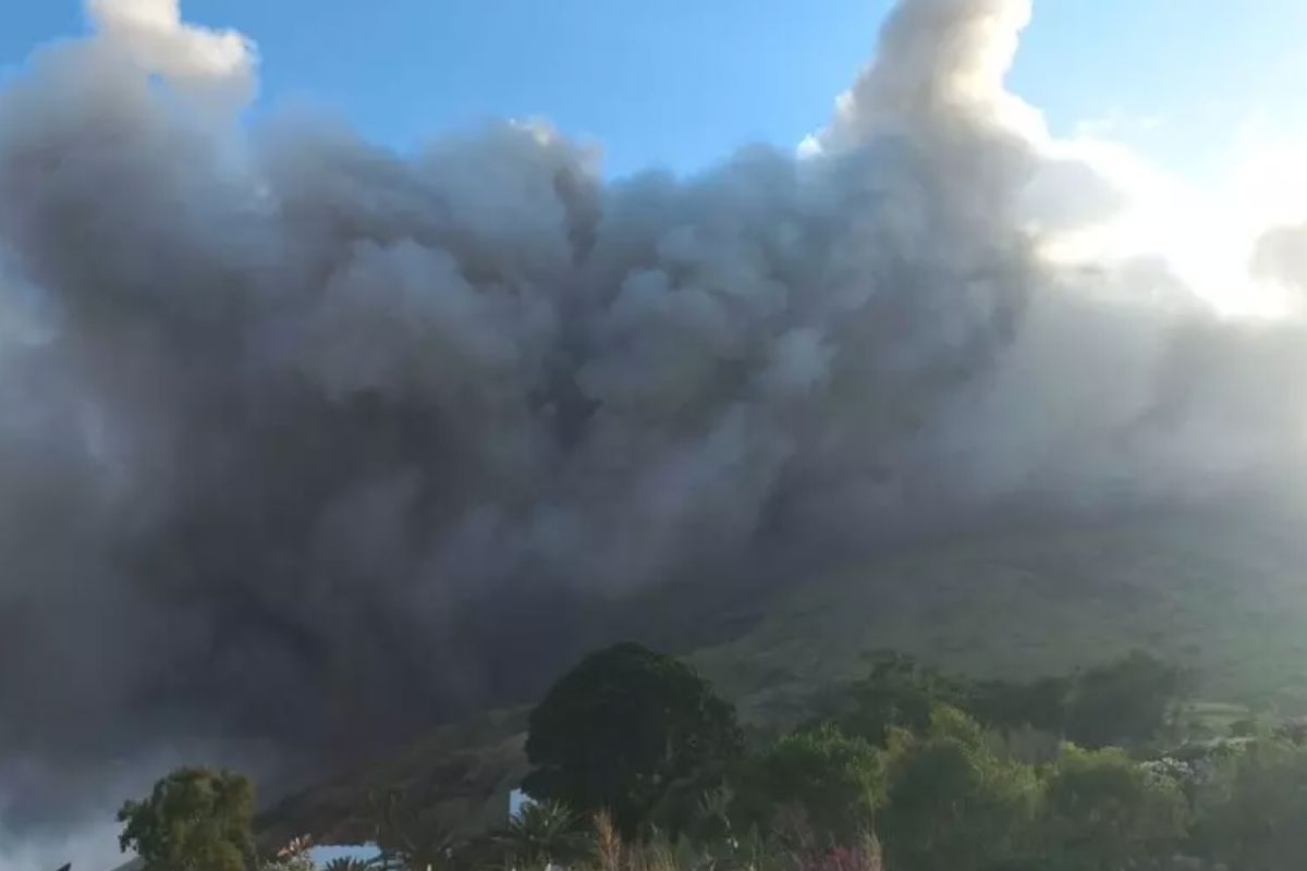 Nube anidride solforosa