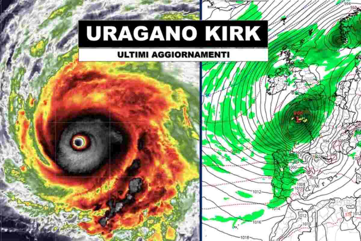 Uragano Kirk: cosa spettarsi dal suo impatto sull’Europa